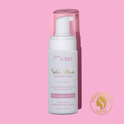 Muski Intieme Wasmousse Witte Musk