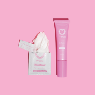 Intimate Travel Wipes With Musk Scent - Pack of 30 