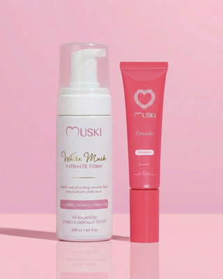 Intieme Mousse & Romantic Strawberry Musk – Zachte Intieme Verzorging
