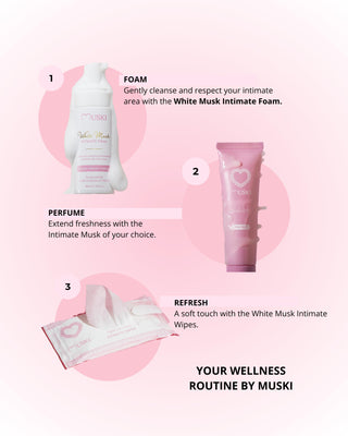 White Musk Intimate Foam