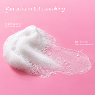 Van schuim tot aanraking: dicht schuim en een lichte, gewichtloze film op de huid